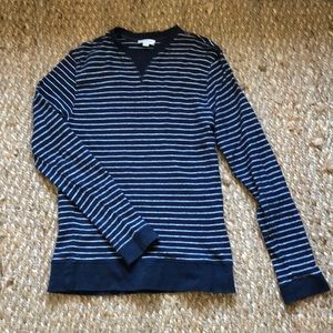 Saks Fifth Ave men’s navy stripe top size L